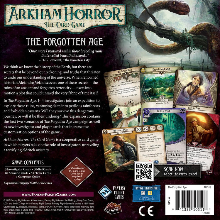 Arkham Horror LCG : The Forgotten Age Deluxe Arkham Horror LCG : The Forgotten Age Deluxe