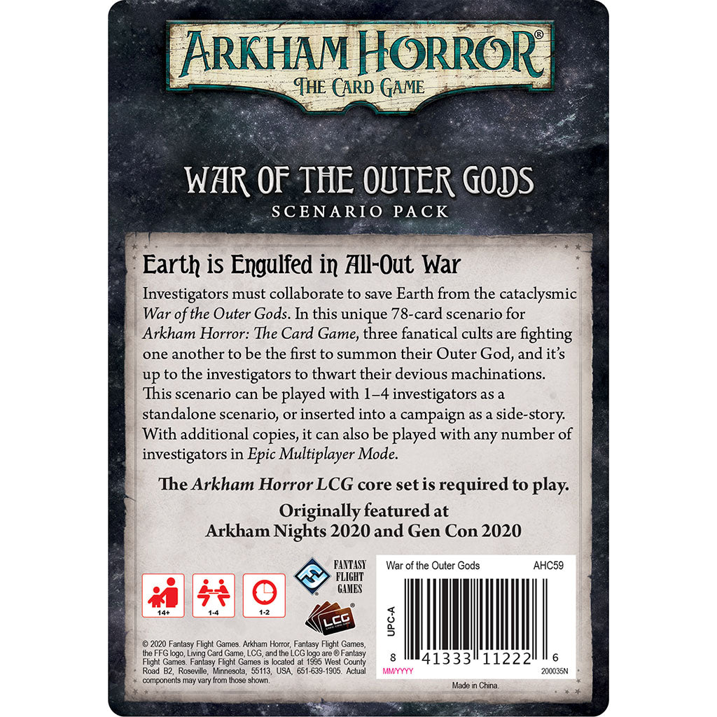 AH LCG: War of the Outer Gods MKV9U28HYK |44673|