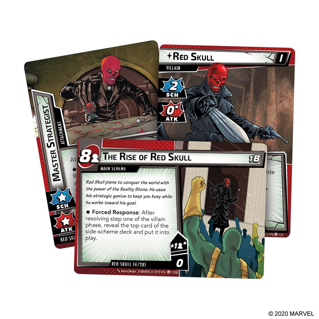 Marvel Champions: The Rise of Red Skull Expansion MKXCS6UZ7Z |45070|