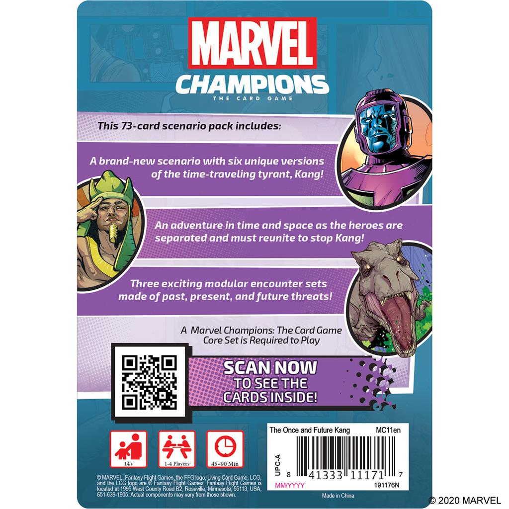 Marvel Champions: The Once and Future Kang Scenario Pack MKQ2AOEFYD |45071|