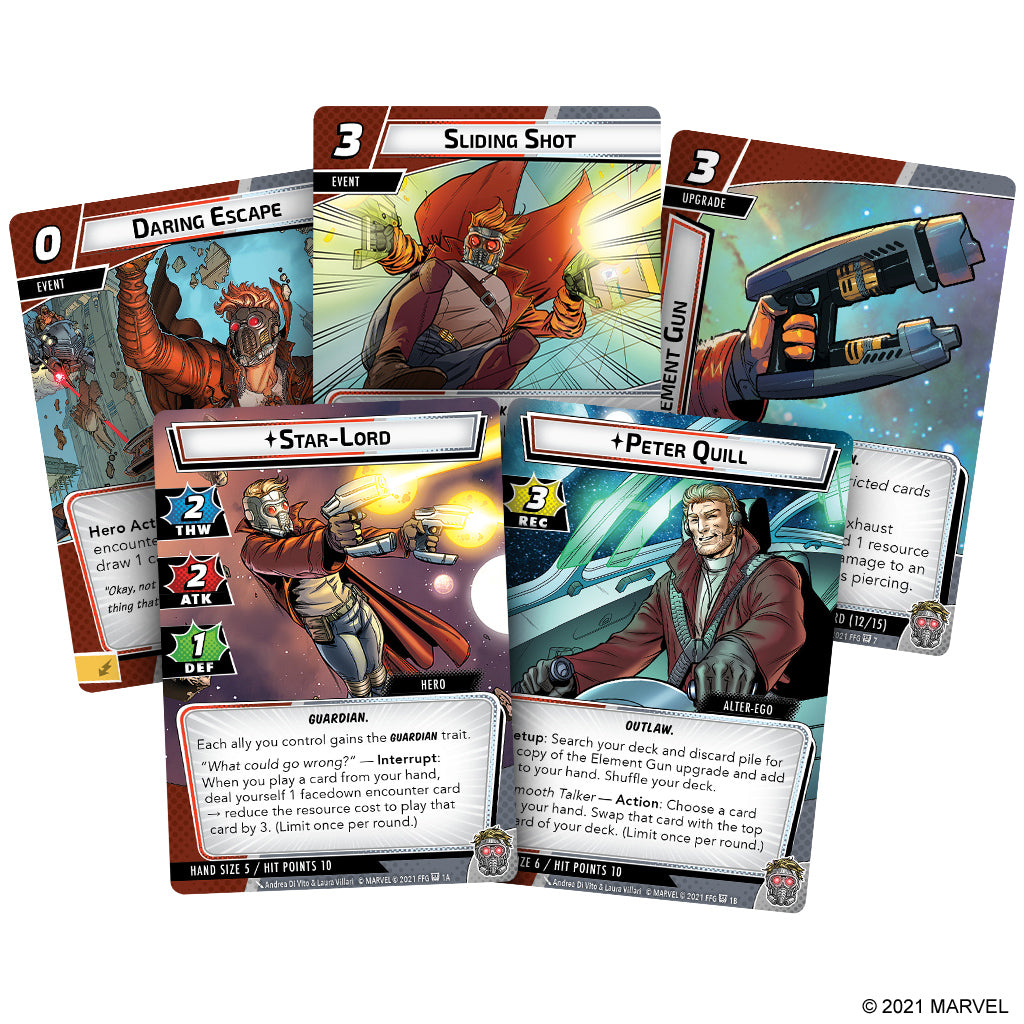 Marvel Champions : Star-Lord Hero Pack MK15FBEFFZ |45090|