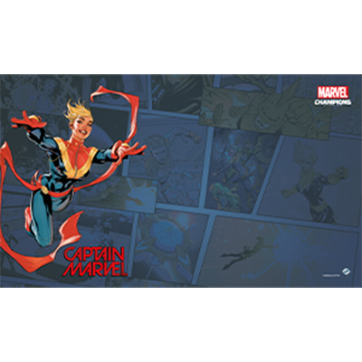 Marvel: Captain Marvel Game Mat MKIBJZHHOA |0|