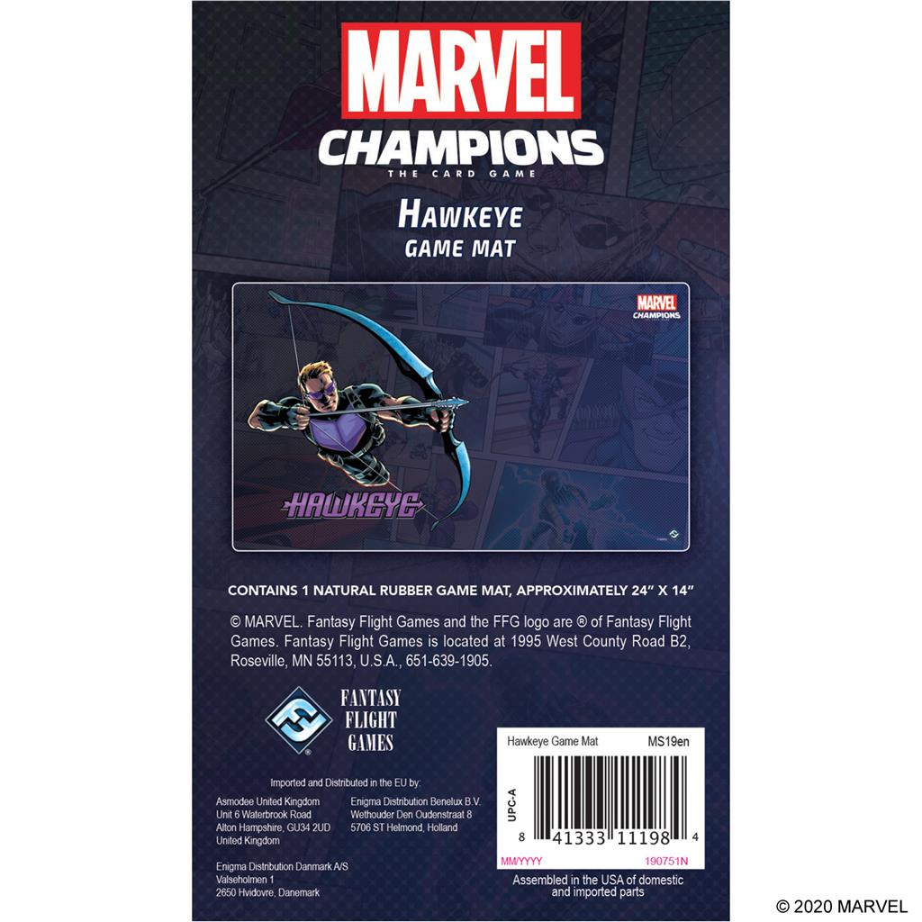 Marvel: Hawkeye Game Mat MKR0NDUFTY |45177|