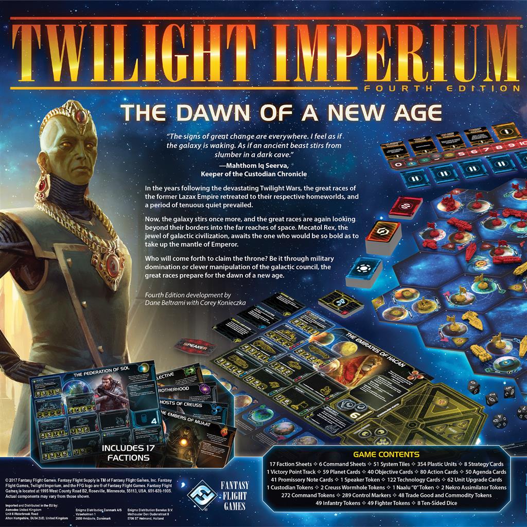 Twilight Imperium: 4th Edition MKSLTQ1M6A |45265|