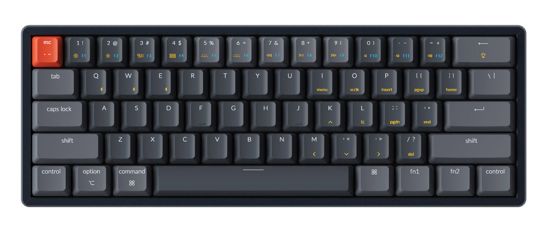 Keychron K12 RGB Bluetooth 60% Mechanical Keyboard