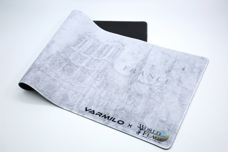 Varmilo Extra Large Olympics France Desk Mat with Stitched Edges MK355J4GQ6 |33416|