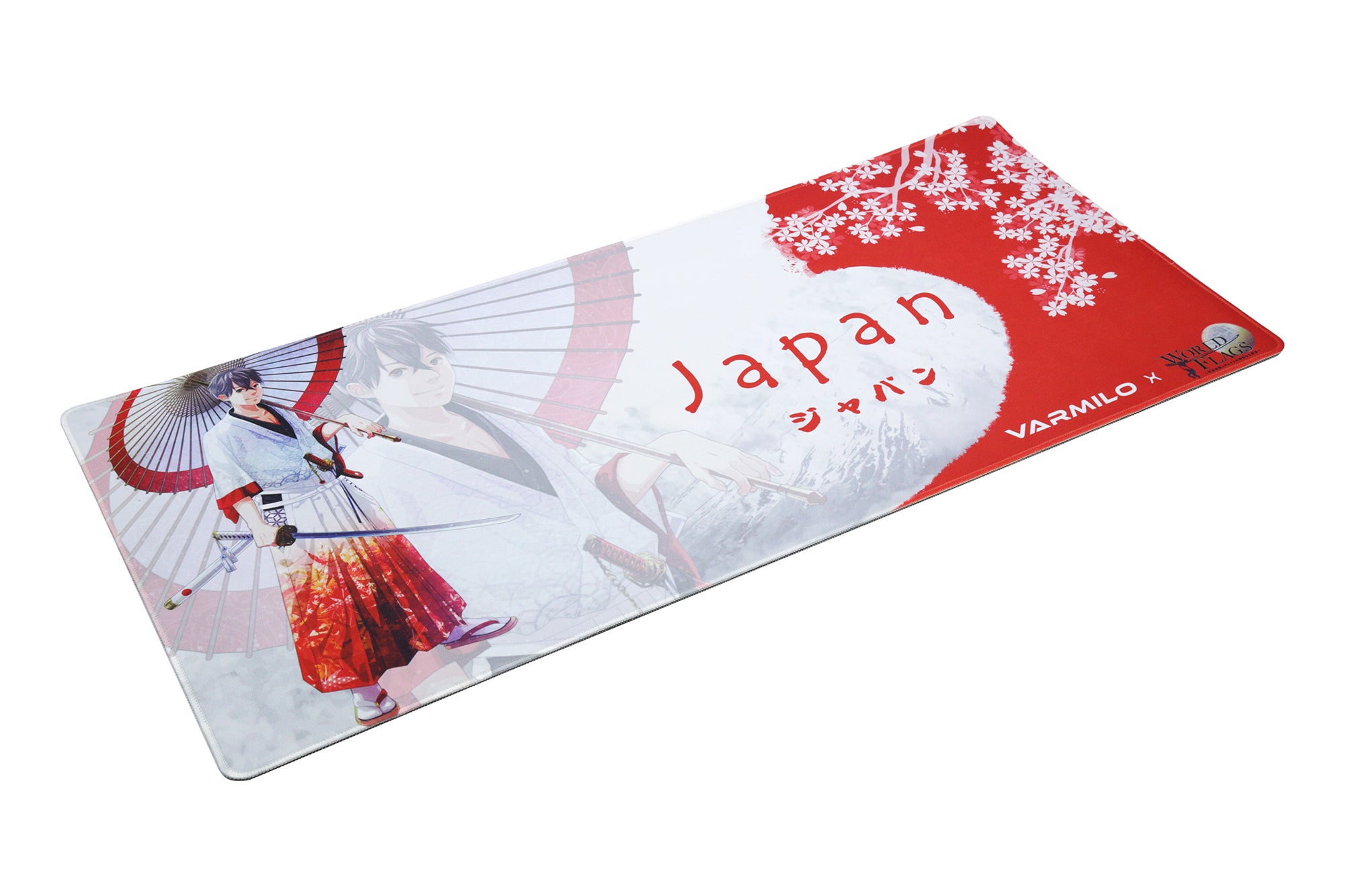 Varmilo Extra Large Olympics Japan Desk Mat with Stitched Edges MKNWY75BEW |33427|