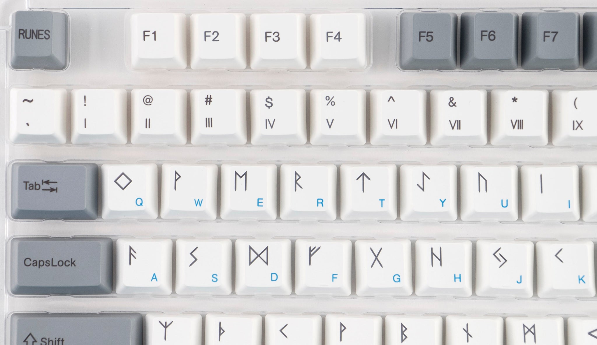 Varmilo Runes 108 Key Varmilo Profile Dye Sub PBT Keycap Set
