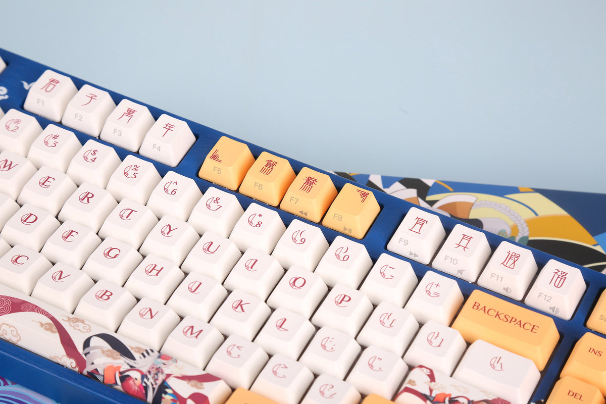 Varmilo MA Series V2 Love Birds Yuan (You) White LED EC Mechanical Key