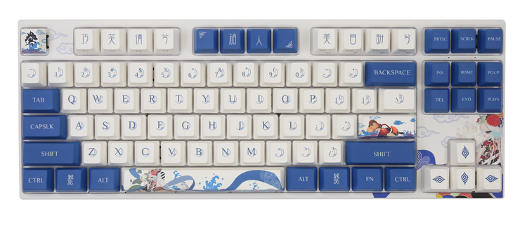 Varmilo MA Series V2 Love Birds Yang (I) White LED TKL EC Mechanical K Varmilo MA Series V2 Love Birds Yang (I) White LED TKL EC Mechanical K