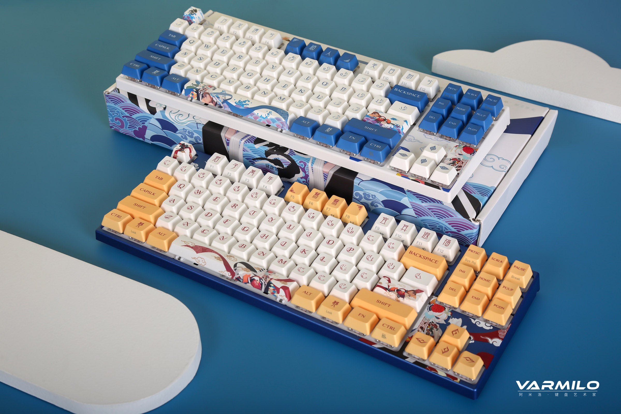 Varmilo MA Series V2 Love Birds Yang (I) White LED TKL EC Mechanical K