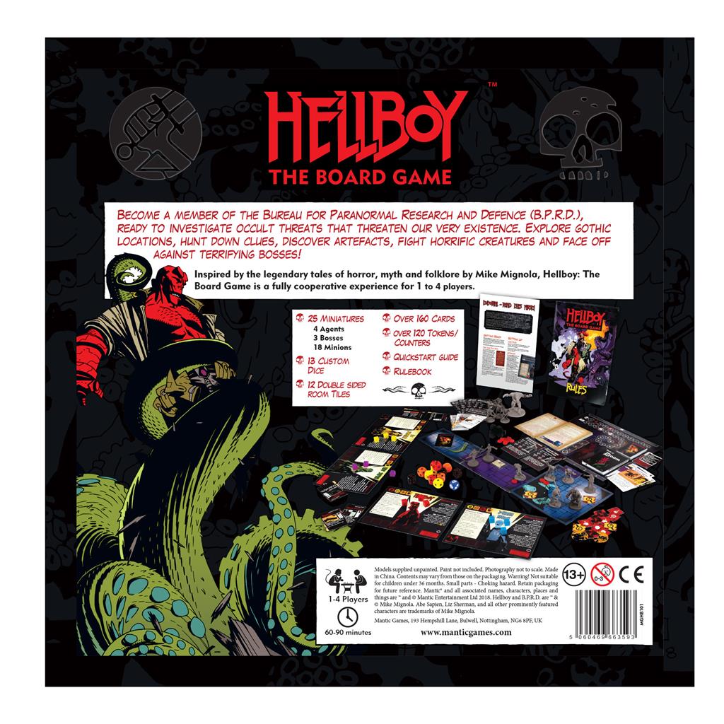 Hellboy: The Board Game MKV6YA7MKZ |46957|