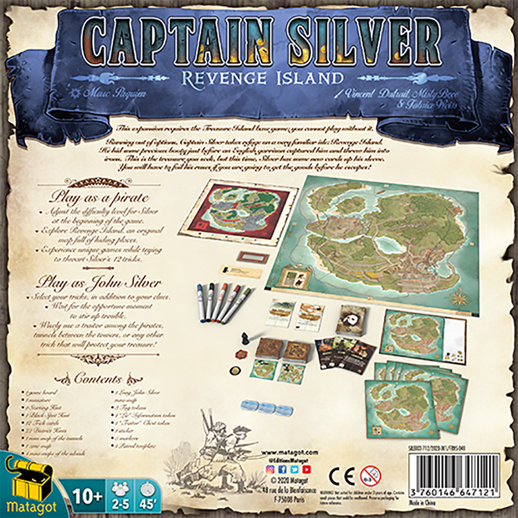 Treasure Island: Captain Silver MK7Y5NR35A |47044|