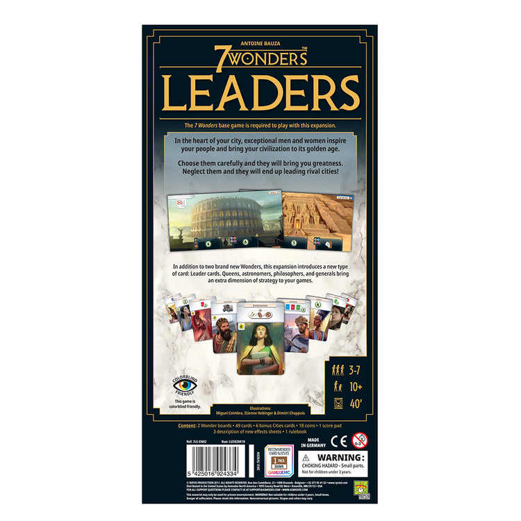 7 Wonders: Leaders (New Edition) MK9PLNMHMT |47472|