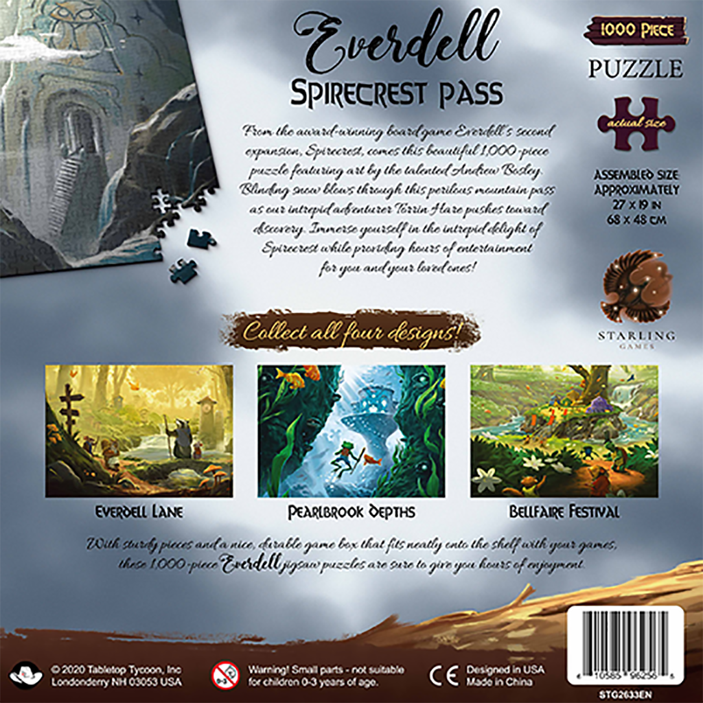 Everdell: Puzzle Spirecrest Pass MKD86QH8WF |47674|