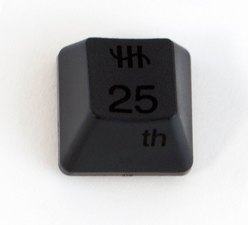 Hfn Key HHKB 25th Anniversary Fn Key Cap Charcoal