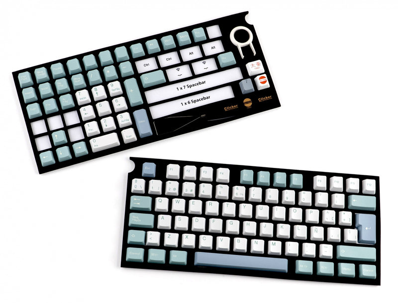 Tai-Hao Hygge Spanish ISO 116 Key OEM Profile PBT Double Shot Keycap S
