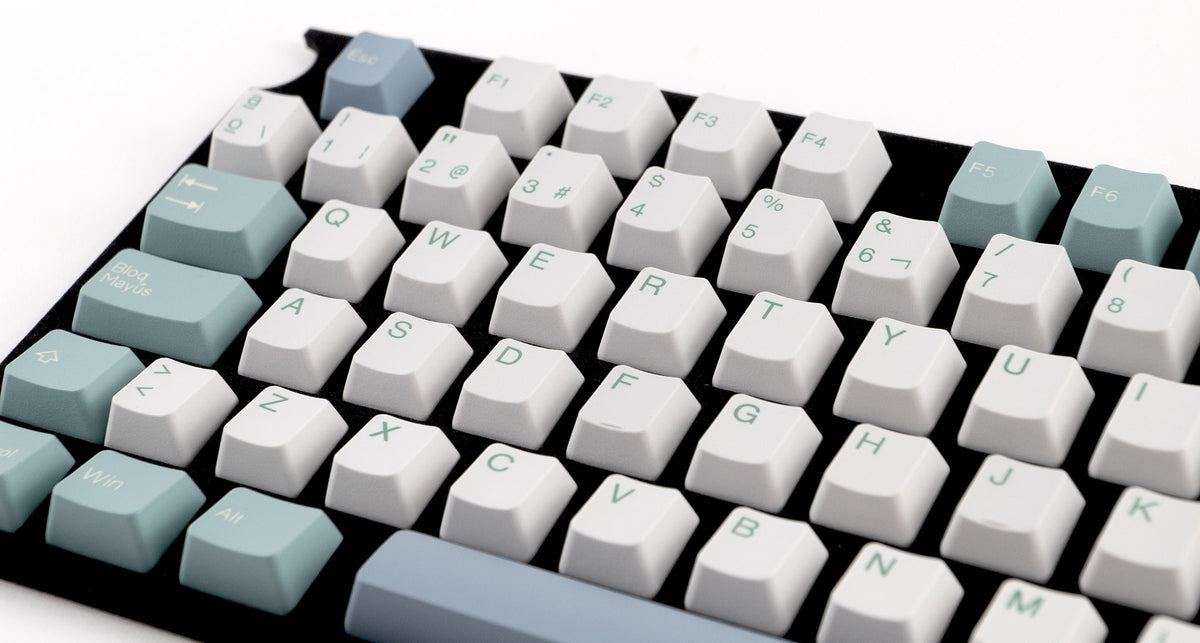 Spanish Key Set Tai-Hao Hygge Spanish ISO 116 Key OEM Profile PBT Double Shot Keycap S ...