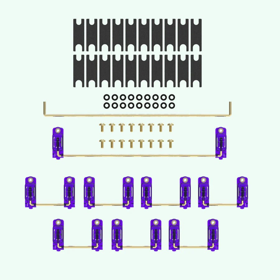 KBDFans Dyboox PC Screw-in Stabilizers Multi-Color MKRXBJPLG4 |59095|