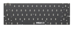 MK61 Hotswap PCB ANSI 60% RGB QMK VIA compatible MKH25UXYTO |0|
