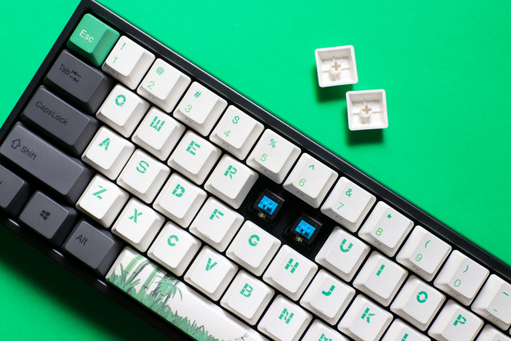 Ducky x Varmilo Miya Pro Panda R2 White LED 65% Double Shot PBT Mechan