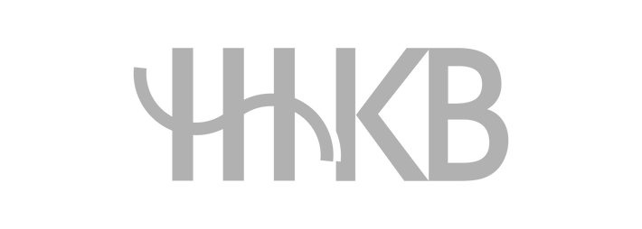 White background with gray HHKB logo
