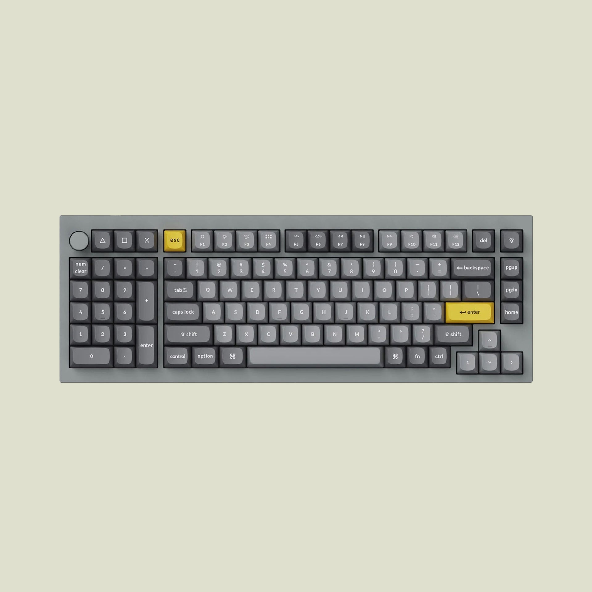 Keychron Q12 w/ Knob Aluminum keyboard