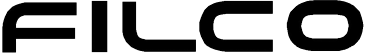 White background with black Filco logo