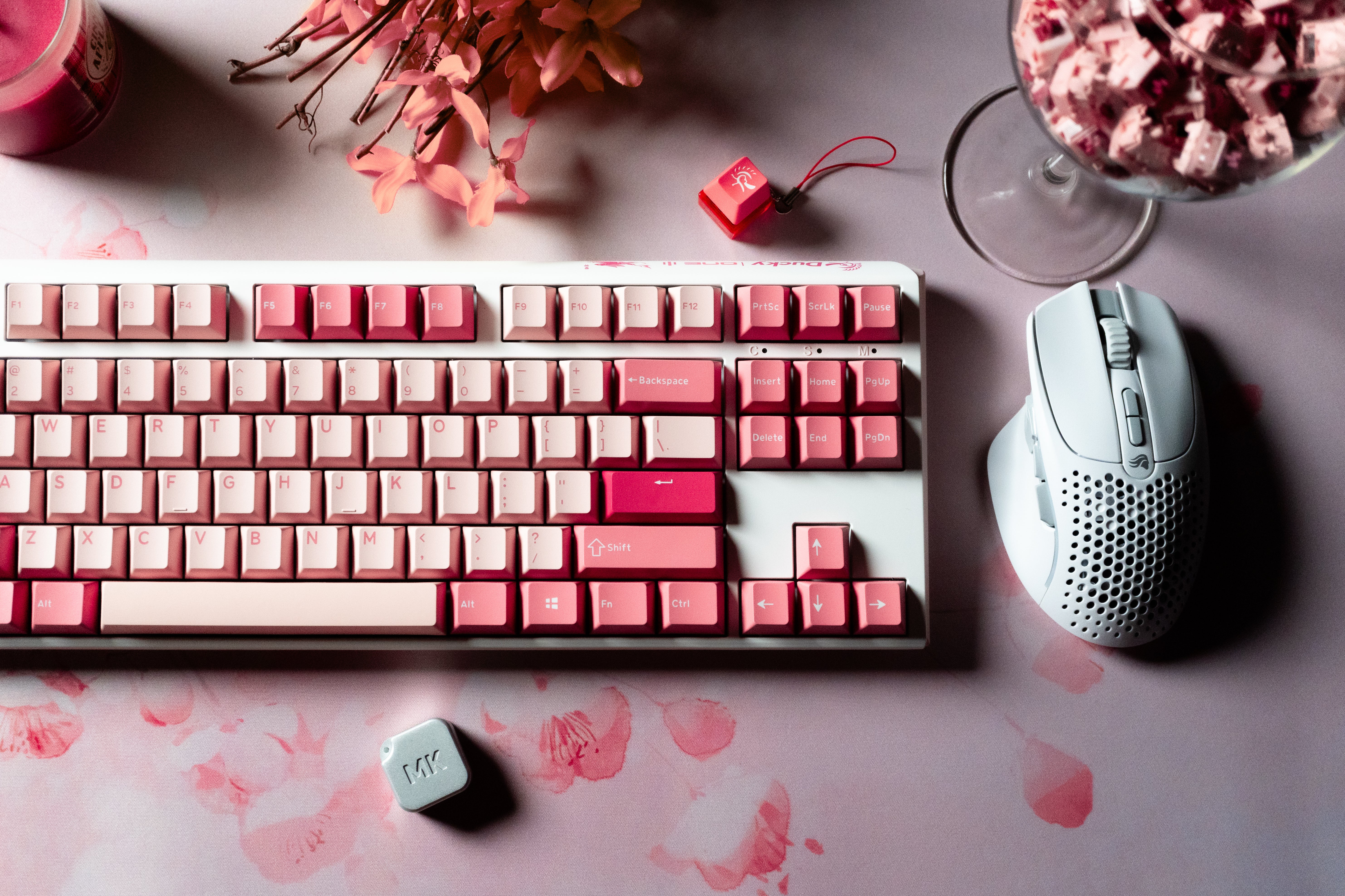 Ducky One 3 Gossamer Pink TKL Cherry Silver ONE3GOSSAMERSILVER