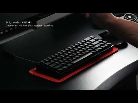 endgame gear kb65he review Endgame Gear KB65HE Hall Effect Gaming Keyboard Gateron KS-37B Magnetic Switches
